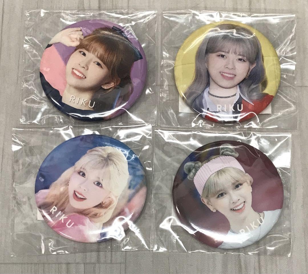 NiziU リク 缶バッジ niziu リク 缶バッジ 缶バッチ Burn it Up Blue Moon Light it